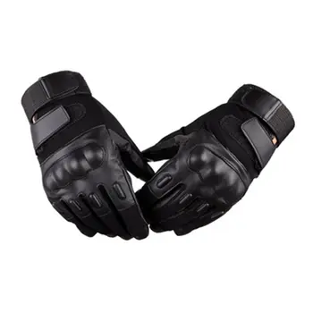 Тренировочные кожаные перчатки для спецназа, Мужские Женские перчатки для спортивного вождения, варежки для фитнеса, Армейский мотоцикл